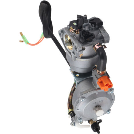 LPG CNG Generator Dual Fuel Carburetor Fit for GX390 188F Manual Choke Accessories 4.5‑5.5KW (1/5)