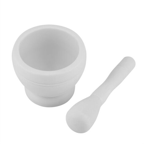 Manual Plastic Garlic Grinder Spices Herbs Mortar Pestle Set Grinding Bowl Kitchen Tool(3) (1/5)
