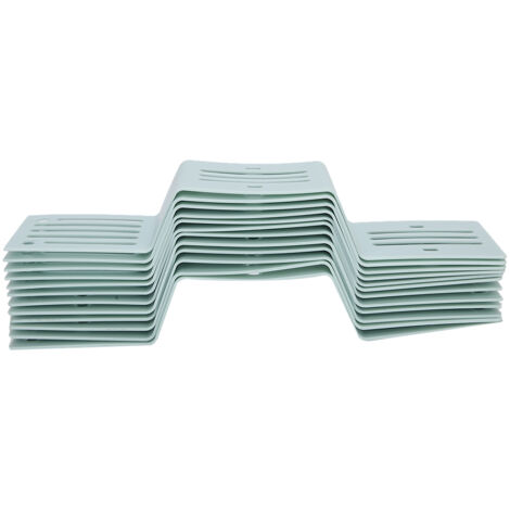12pcs Drawer Divider Storage Shelves Household Storage Organizer Partition Underwear Drawer BoardLight Blue (1/5)