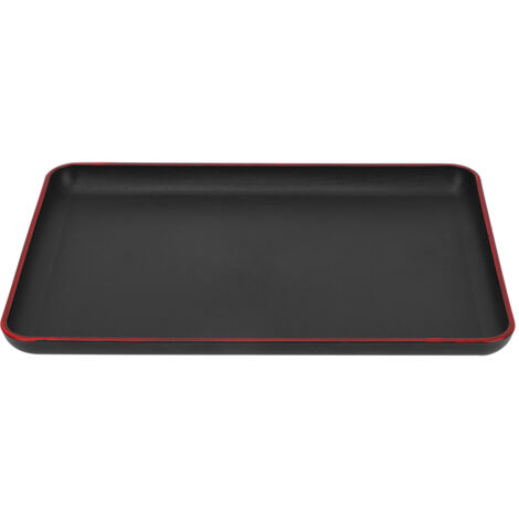 3020cm Japanese Style Rectangular Plastic Tray Food Serving Tray for Restaurant Home Hotel (1/5)