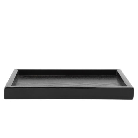 Rectangle Shape Solid Wood Tea Coffee Snack Food Meals Serving Tray Plate Restaurant Trays 1 (1/5)