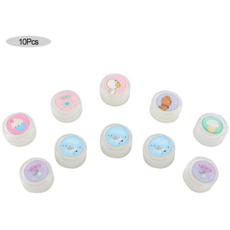 10PCS Essential Oil Massage Ointment Balm Mosquito Repellent with Cartoon Patterns (1/5)