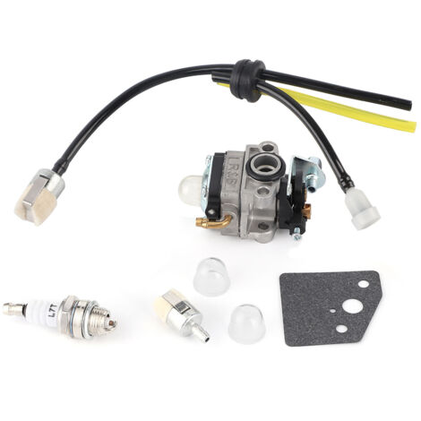 Carburetor Carb Fuel Line Kit Fit for GX31 GX22 FG100 Little Wonder Mantis Tiller 16100‑ZM5‑80 (1/5)