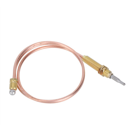M8 Thread Heating Gas Burner Thermocouple Probe 600mm for Fireplace BBQ Grill Accessories