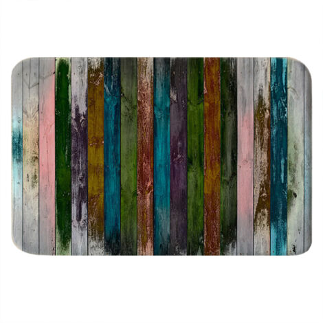 Polyester Non-slip Door Mat Foot Pad Bathroom Living Room Bedside Table (M) (1/5)