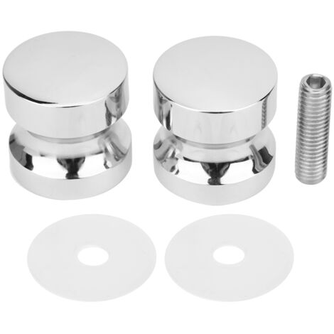 Bathroom Glass Door Handle Single Hole Showcase Shower Room Door Handle Hardware Accessories (1/5)