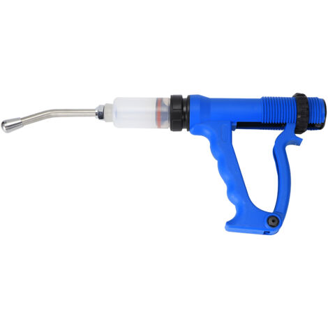 Veterinary Adjustable Continuous Syringe Animal Feeding Oral On Injection Tool for Livestock Pig Cattle Sheep35ml (1/5)