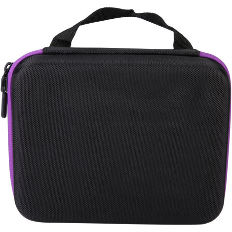 30 bottles Essential Oil Storage Bag Aromatherapy Essential Oil Handbag Purple (1/5)