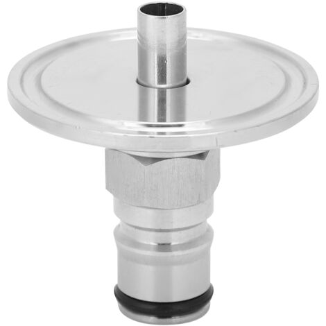 1.5in Liquid Lock Post Tri Clamp to Ball Connector Beer Brewing Accessory Brewer Fitting (1/5)