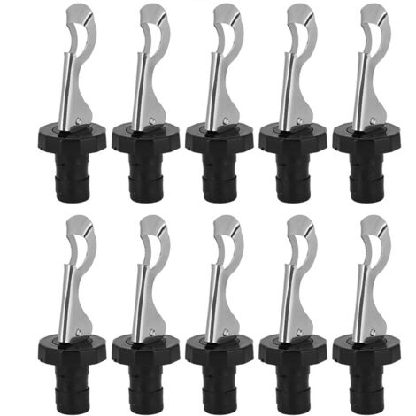 10PCS Silicone Press Wine Bottle Stoppers Leakage Proof Vacuum Sealed Plug Bar Kitchen Tools (1/5)