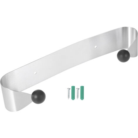 Wall Mounted Paper Towel Holder Stainless Steel Roll Paper Rack for Kitchen Under Cabinet (1/5)