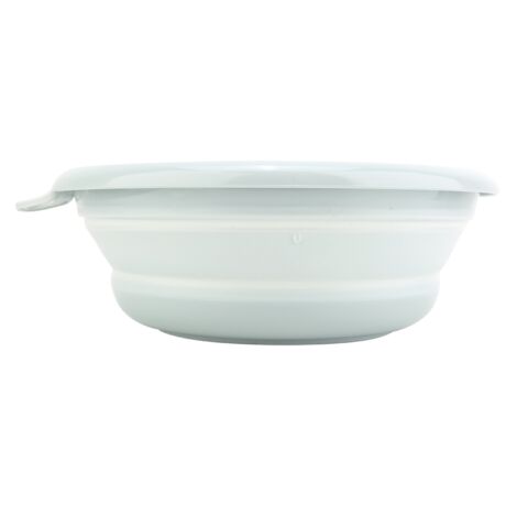 Outdoor Camping Travel Folding Wash Basin Kitchen Plastic Collapsible Dish Tub (blue) (1/5)