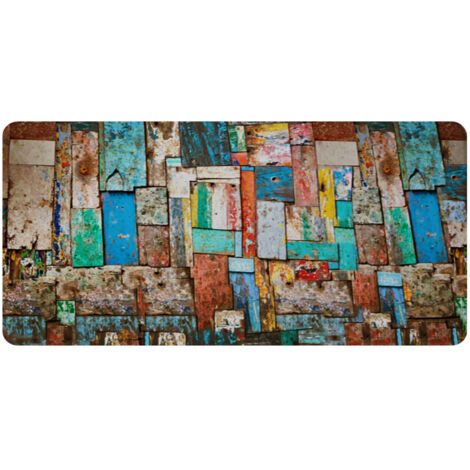 Polyester Non slip Door Mat Foot Pad Bathroom Living Room Bedside Table (XL) (1/5)
