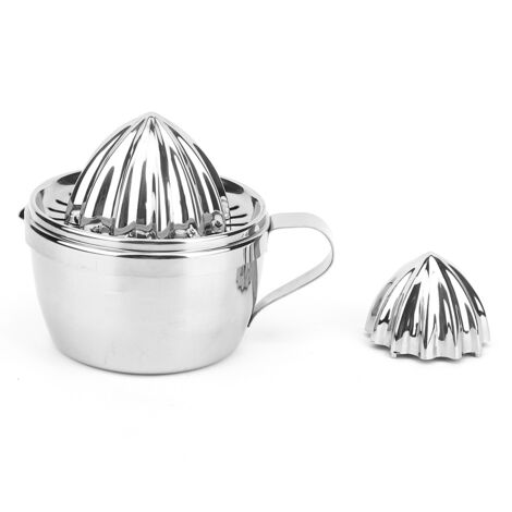Stainless Steel Manual Juicer Orange Lemon Citrus Squeezer Hand Pressing Tool for Kitchen Use (1/5)