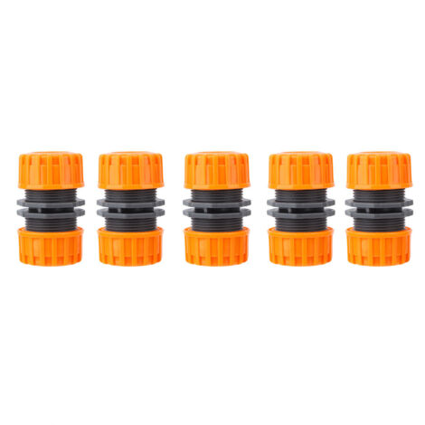 5Pcs 1/2" Hose Extension Connector Joint Home Garden Water Hose Repairing Tool