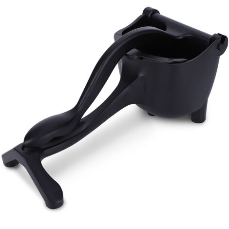 Aluminum Alloy Portable Household Manual Orange Lemon Squeezer Juicer Squeezing Kitchen ToolBlack (1/5)