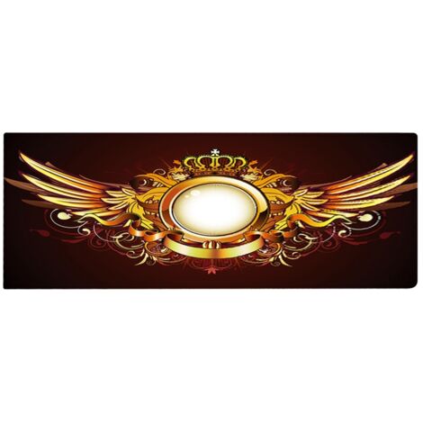 Non slip Welcome Doormat Carpet Entrance Mat Indoor Outdoor Bedroom Living Room (L) (1/5)