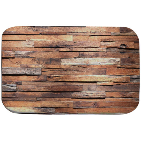 Polyester Non slip Door Mat Foot Pad Bathroom Living Room Bedside Table (M) (1/5)