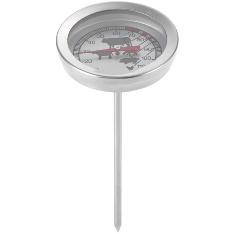 Stainless Steel BBQ Meat Milk Kitchen Thermometer Grill Cooking Food Probe (1/5)