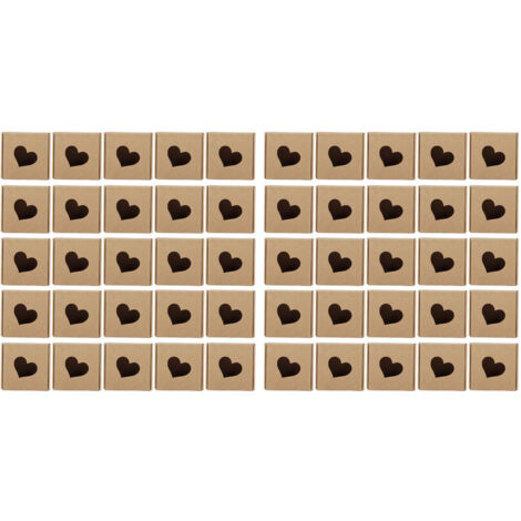 50Pcs Kraft Paper HandMade Soap Box Wedding Favor Gift Box Candy Jewelry Packing Packaging (1/5)