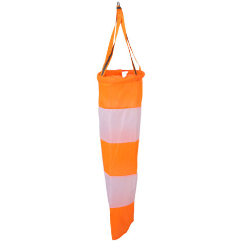 Nylon Airport Windsock Rip stop Outdoor Wind Measurement Sock Bag with Reflective Belt (0.8m)