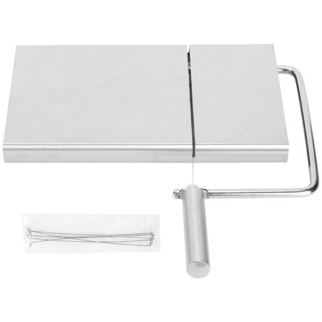 Household Stainless Steel Cheese Ham Butter Cutter with Cutting Wire Kitchen Accesso (1/5)