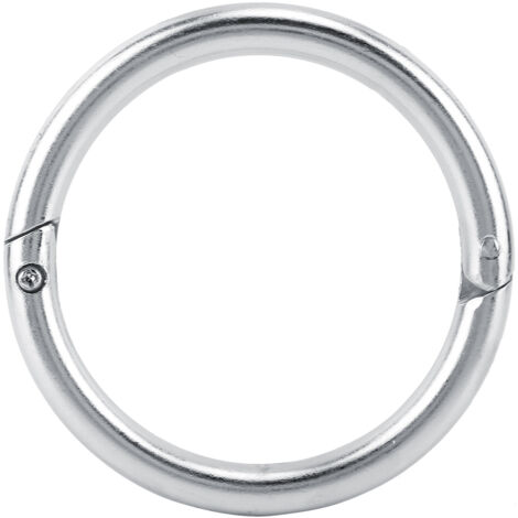 Stainless Steel Bull Cow Cattle Nose Ring Husbandry Accessory(L)