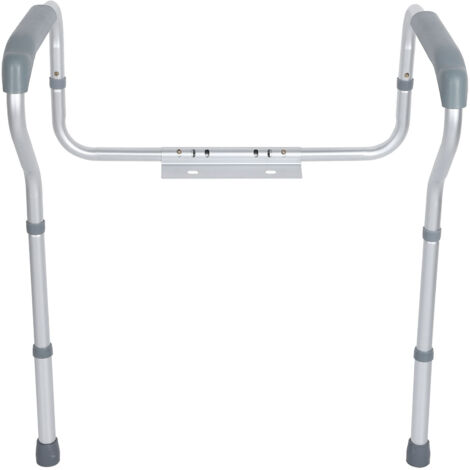 Bathroom Aluminum Alloy Toilet Guardrail Safety Rail Frame for Elderly Disabled Pregnant Women (1/5)