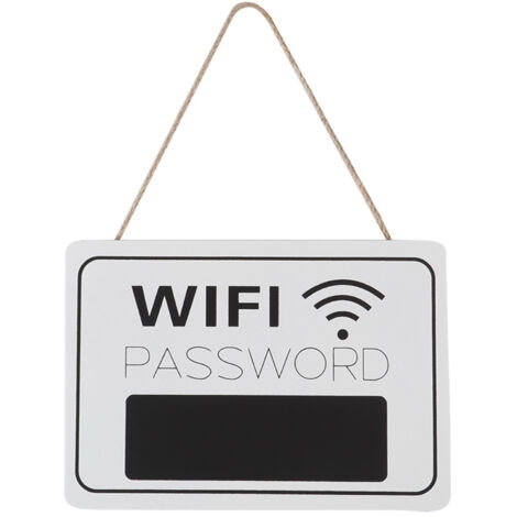 Password Display Signage Wall Hanging Coffee Shop Bookstore Retro Hanging Blackboard (1/5)