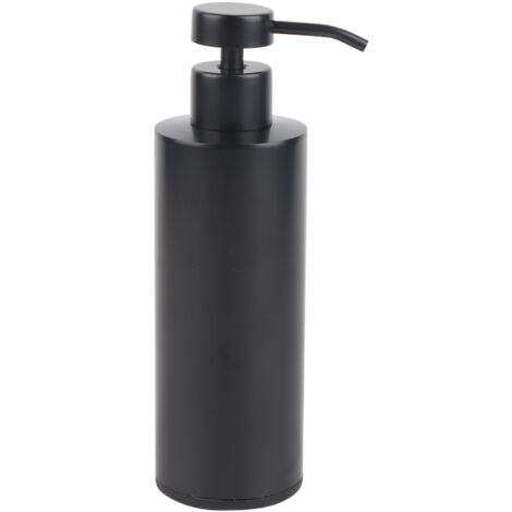 Black Kitchen Soap Dispenser Stainless Steel Bathroom Manual Press Soap Container Household Supplies
