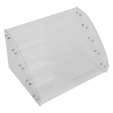 Multi layers Clear Acrylic Display Stand Rack Organizer Cosmetic Storage Box Five Layers (1/5)