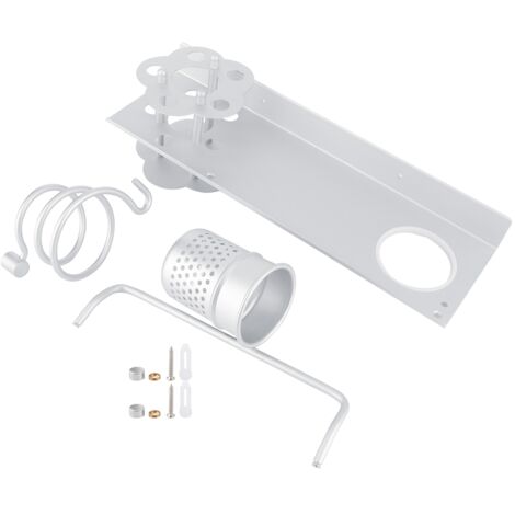 Space Aluminum Wall Mounted Bathroom Storage Shelf Towel Rack Tissue Box Set Accessories (1/5)