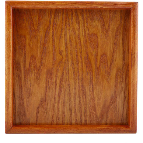 Square Solid Wood Tea Tray Coffee Sushi Snacks Serving Plate for Cafe Restaurant(1818cm) (1/5)