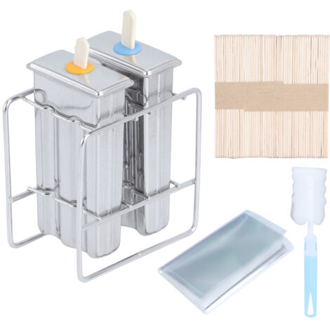 Stainless Steel Molds Ice Cream Mould Home Kitchen DIY Ice Maker ToolFlat Head (1/5)