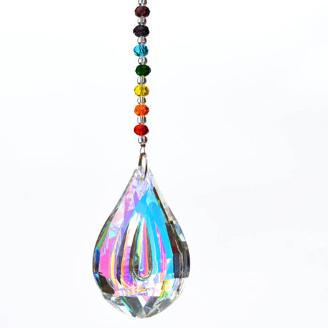 DIY Colorful Crystal Ball Beads Pendant Line Strand Decoration Accessory (50mm) (1/5)