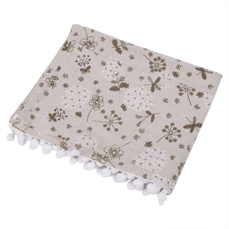 Multi purpose Cotton Linen Dustproof Cover Protector for Fridge Washing Machine (67'' x 28'') (1/5)