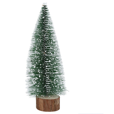 Desktop LED Lights Mini Christmas Tree Decoration Home Xmas Festival Gift Ornament 25cm / 9.8in Warm Light (1/5)