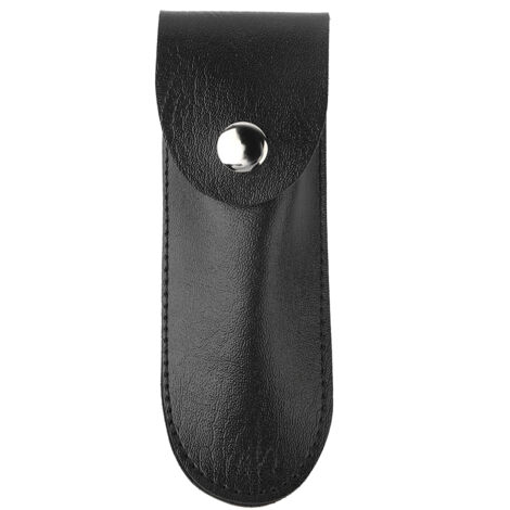 New Bottle Opener Leather Case Small Leather Bag Leather Wine Knife Set Wine Tool PU Bag(Black) (1/5)