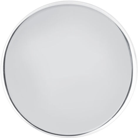 28cm Stainless Steel Round Tray Fruit Snacks Storage Holder Tea Plate Serving TrayLarge Round Silver (1/5)