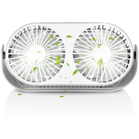 2019 New USB Desk Fan Three Speed Settings, Super Quiet, 360° Up and Down, Perfect for Home (1/5)