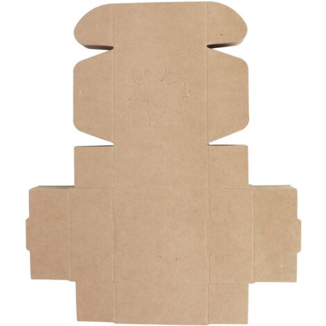 50Pcs Maple Leaf Pattern Kraft Paper Packing Box Small Gift Craft Wrapping Box Wedding Party Favor (1/5)