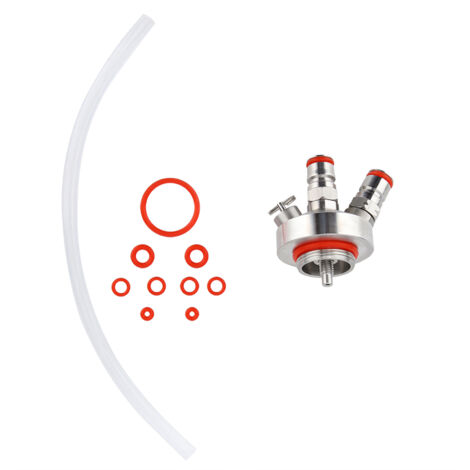 Stainless Steel Mini Wine Drink Beverage Beer Keg Tap Dispenser with Hose and Seal Ring (1/5)