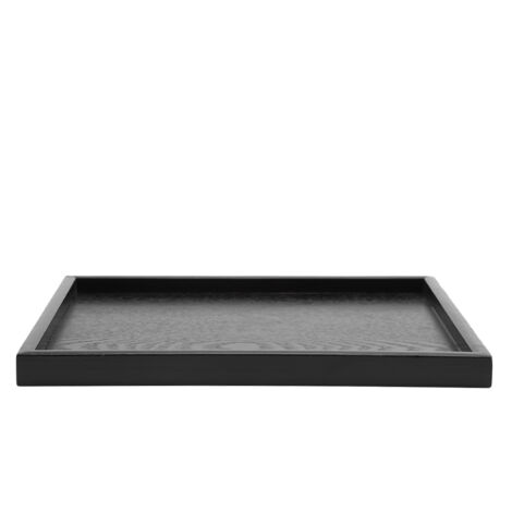 Rectangle Shape Solid Wood Tea Coffee Snack Food Meals Serving Tray Plate Restaurant Trays 2 (1/5)