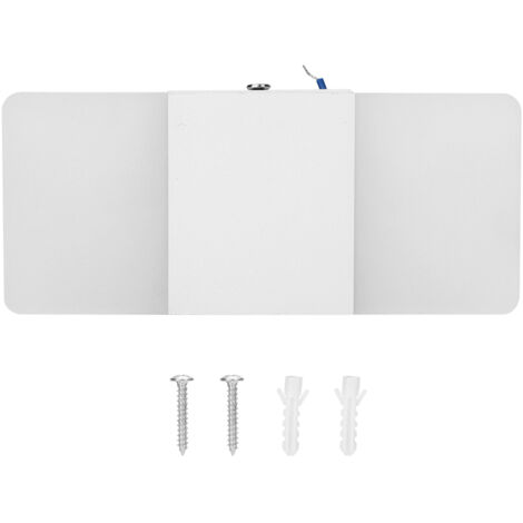 LED Acrylic Indoor Room Wall Mounted Sconce Light Bed Night Lamp (Warm Light & White L) (1/5)