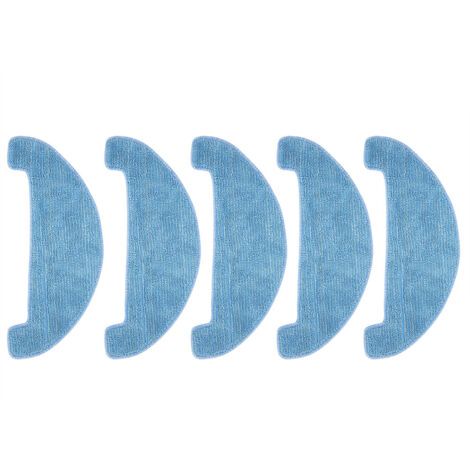 5Pcs Cleaning Fiber Mop Cloth Replacement Spare Parts Fit for Ilife V8 Sweeping Robot (1/5)