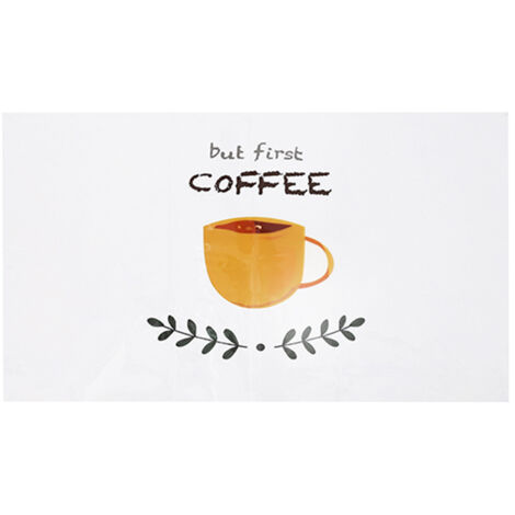 Cartoon and Transparent Self Adhesive Kitchen Oil Resistant Sticker Wall Tile Decals (Tea Cup) (1/4)