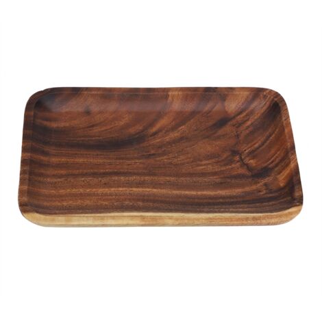 Elegant Sushi Tray Snacks Salad Desserts Wooden Serving Dish for Home Restaurant 25172cm (1/5)