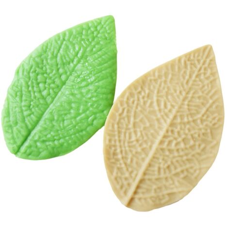 5Pcs Leaf Mould DIY Silicone Cake Mold for Baking Fondant Cupcake Dessert (1/5)