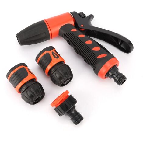 Handheld Type Garden Hose Sprayer Irrigation Watering Spray Head with Hose Connector (1/5)