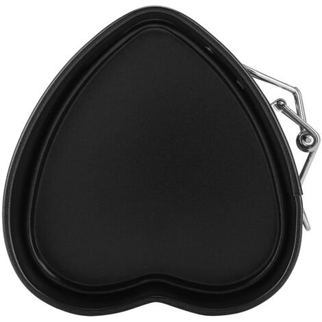 Carbon Steel Cake Mold with Removable Pan Tray Heart Shaped Baking Mould Nonstick Cookware (1/5)
